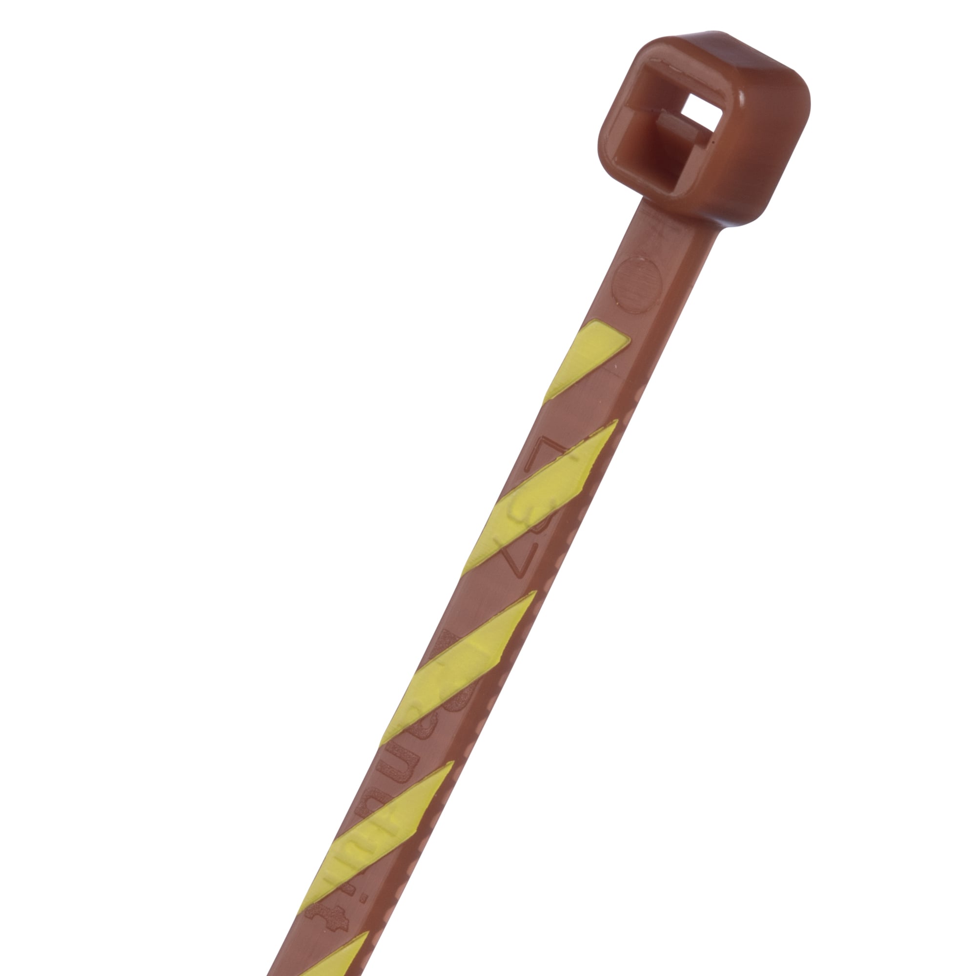 PLT1M-L1-4 Pan-Ty PLT Cross Section Miniature Cable Tie, 4 in L x 0.18 in W x 0.05 in THK, Nylon 6.6