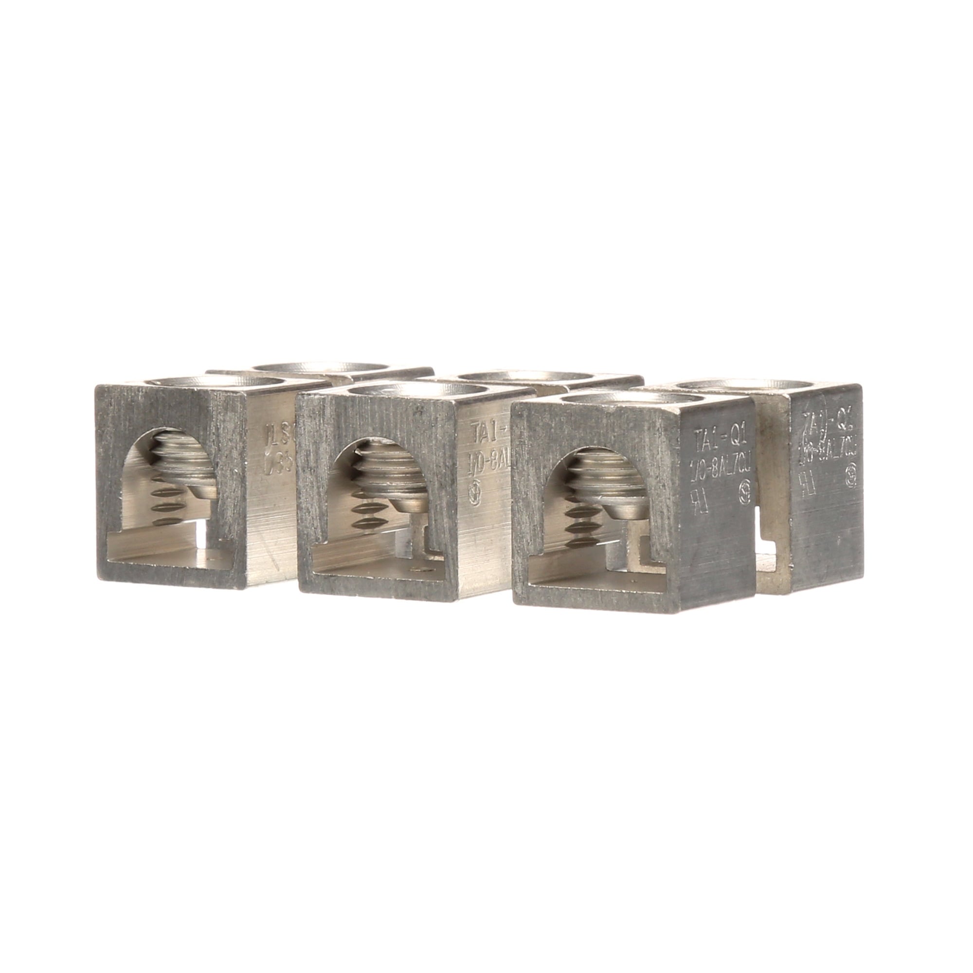 TA1Q1 6-Piece Line Replacement Circuit Breaker Lug, 8 to 1 AWG, 6 to 1/0 AWG, For Use With BQ, BQH, BQHF, BQE, BQF, BL, BLH, HBL, HBQ, NGG Frame Molded Case Circuit Breaker