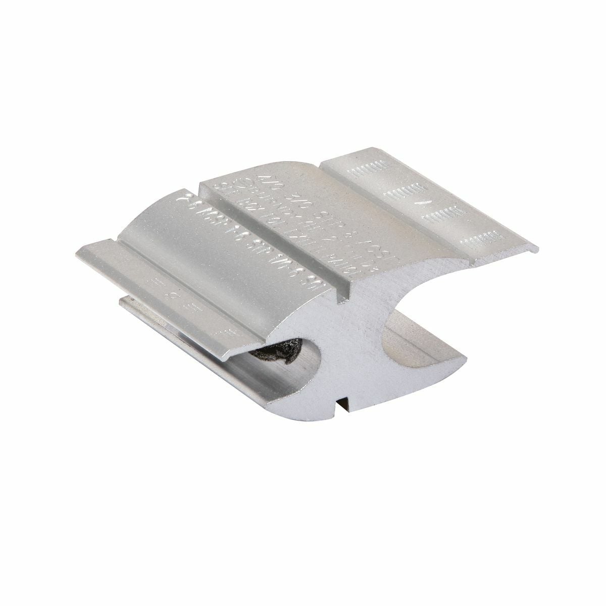 YHN500 Type YHN Compression Line Tap Connector, Figure H Shape, 4/0 AWG, 200 kcmil Min Run/Tap, 500 kcmil, 1/0 AWG Max Run/Tap, Aluminum