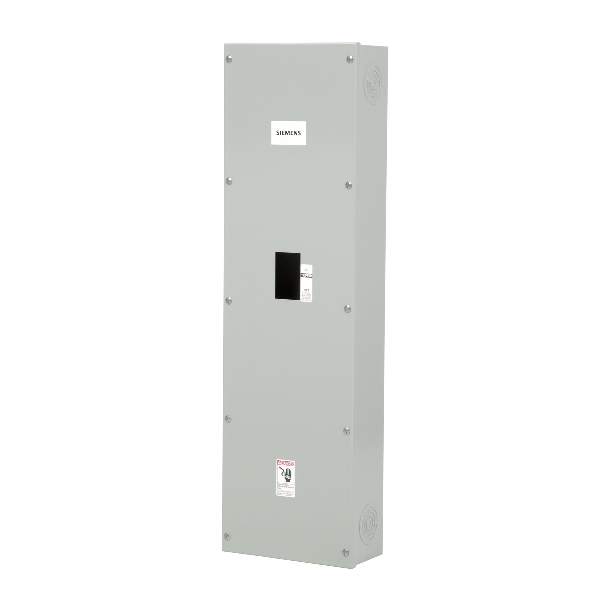 F6N1S Sentron Type FD Circuit Breaker Enclosure, 38-13/32 in L x 11-15/32 in W x 5-1/16 in D, NEMA 1, Steel