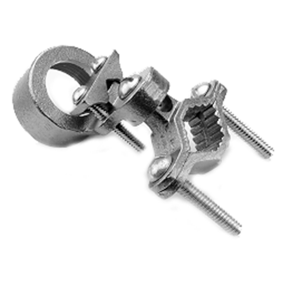 C11LH2 Ground Clamp, 10 to 2/0 AWG Conductor, Cast Bronze