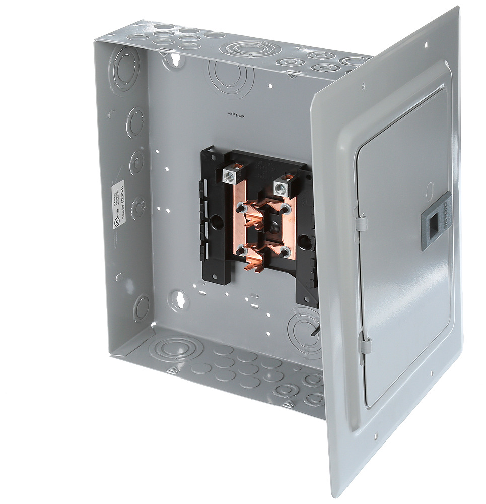 E0816ML1125FCU Single Phase Main Lug Load Center, 120/240 V AC, 125 A, 4 Poles, 100 kA Interrupt