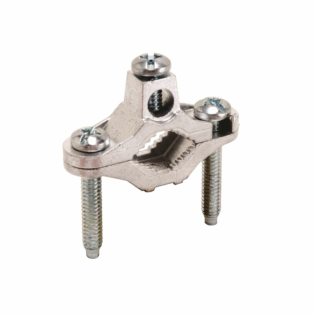CZ11 Ground Clamp, 10 to 2 AWG Conductor, Die Cast Zinc