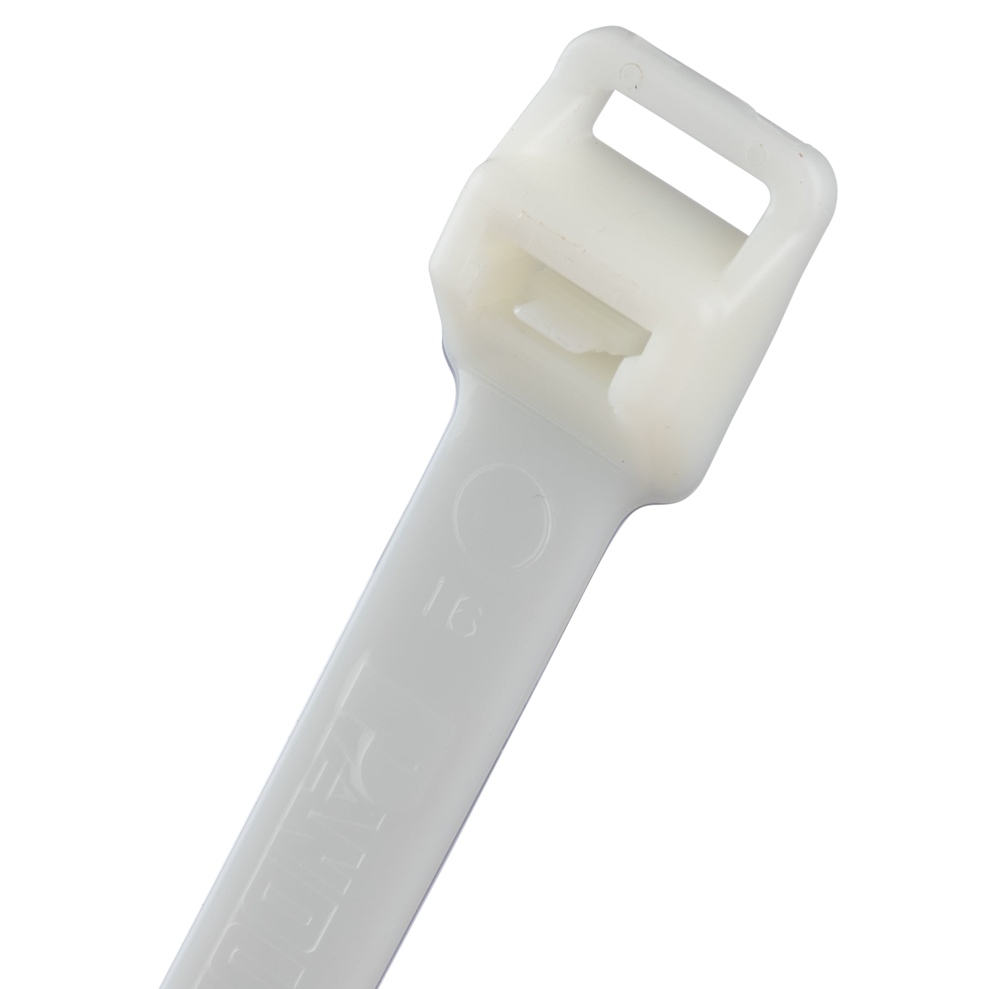 PRT5EH-C Pan-Ty PRT Extra Heavy Cross Section Cable Tie, 20.1 in L x 0.5 in W x 0.08 in THK, Nylon 6.6, Natural