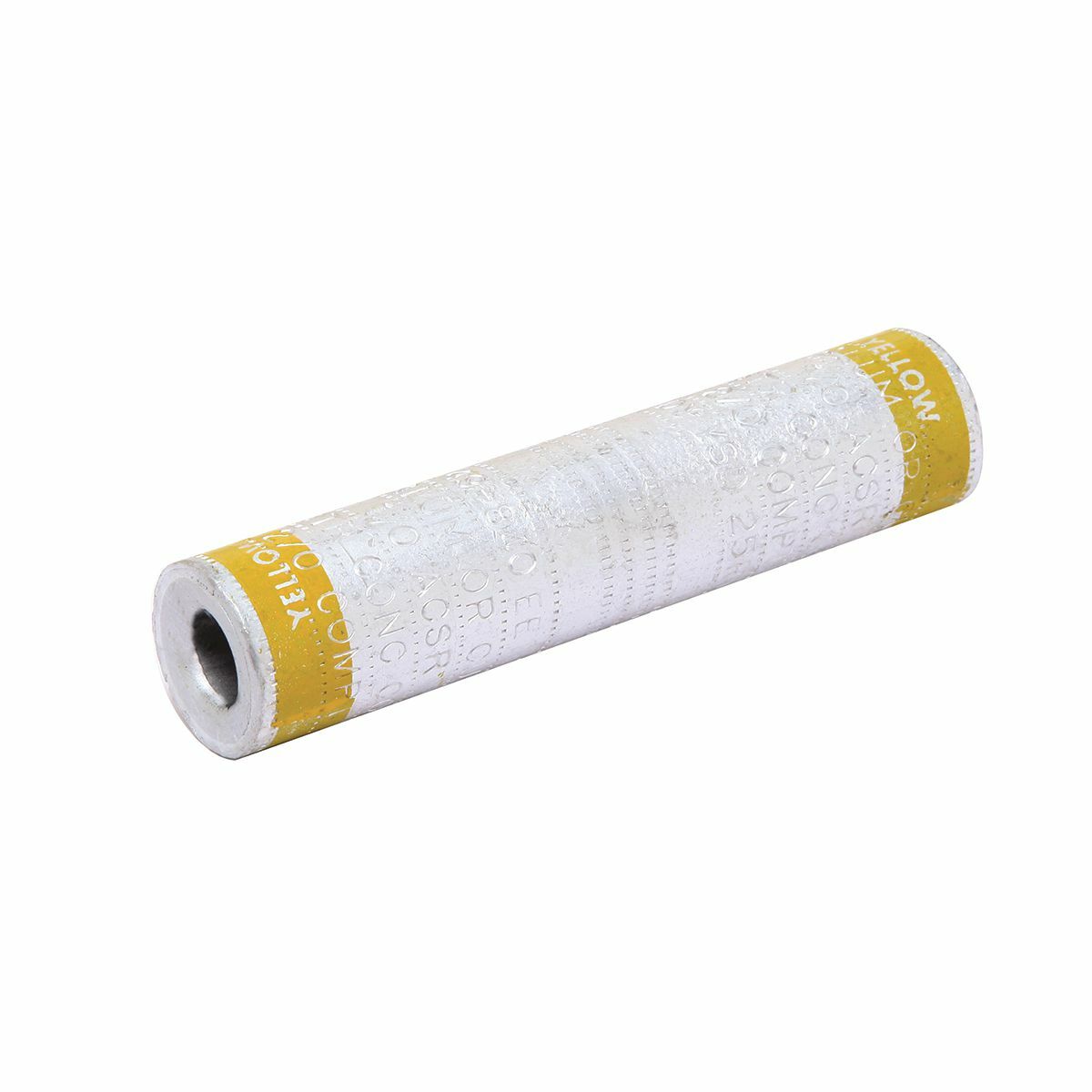 YSD28R28R Type YSD Uninsulated Service Entrance Sleeve With Solid Center Barrier, 4/0 AWG to 300 kcmil Aluminum/Stranded Copper Conductor, Die Code: 840, 4 in L, Aluminum