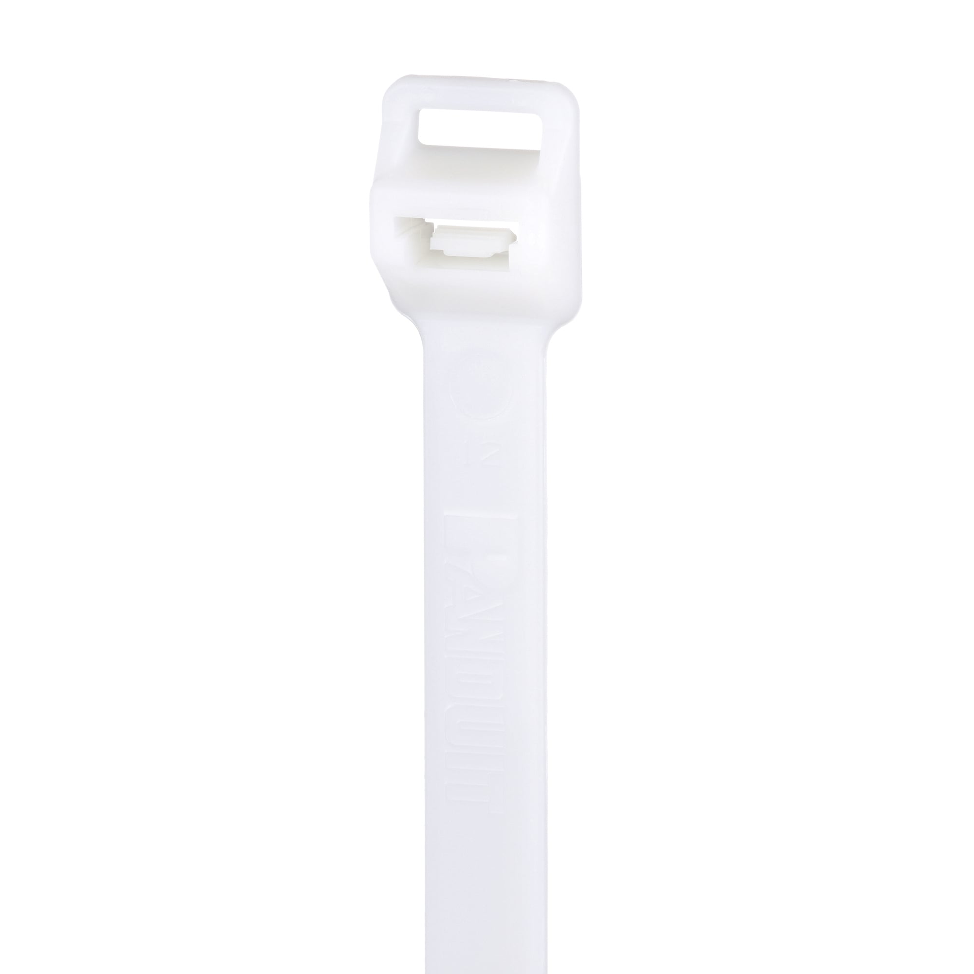 PLT2EH-C Pan-Ty PLT Extra Heavy Cross Section Cable Tie, 9 in L x 0.5 in W x 0.075 in THK, Nylon 6.6, Natural