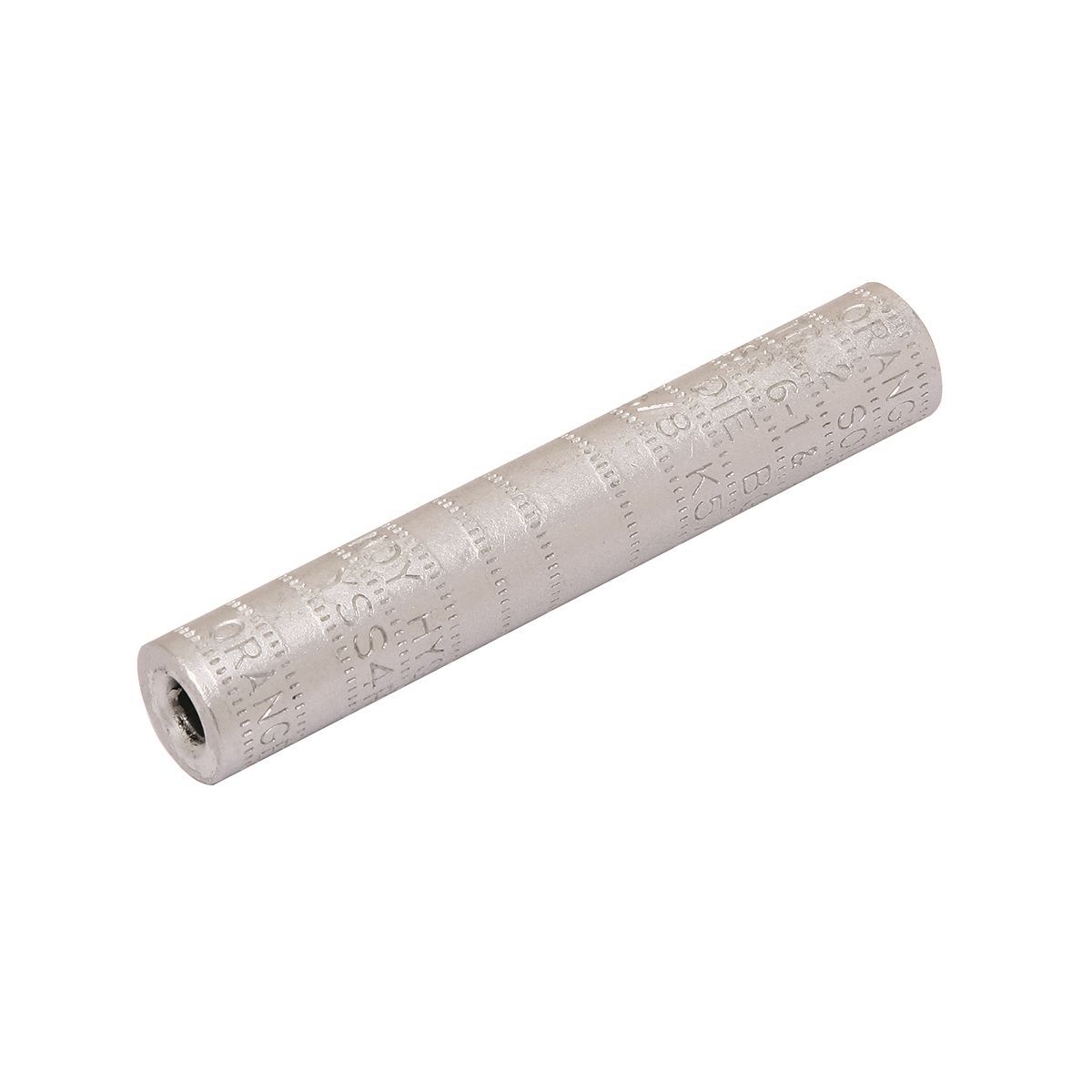 YSS4R YSS Single Compression Sleeve, 4/2 AWG ACSR/Solid Aluminum Conductor, Die Code: BG/58, Aluminum