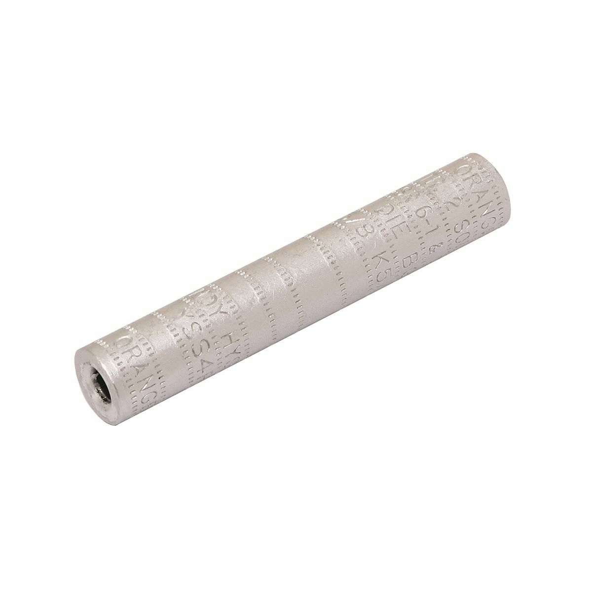 YSS6R Single Compression Sleeve, 4/6 AWG ACSR/Solid Aluminum Conductor, Die Code: 162, Aluminum