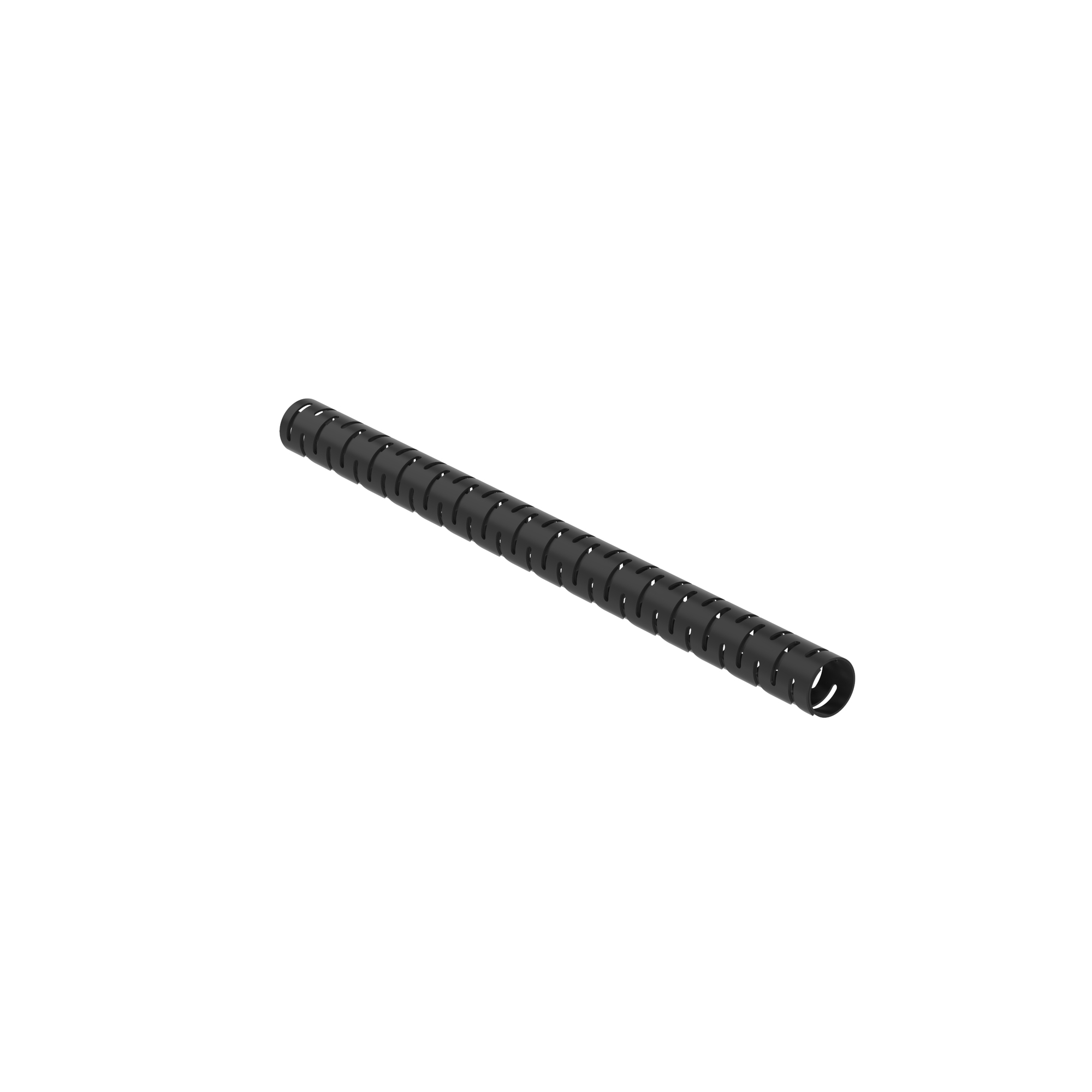 PW75F-C20 Pan-Wrap Split Harness Wrap, 3/4 in ID Dia x 100 ft L, Polyethylene, Black