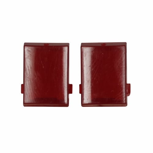 E30KK10 Blank Multi-Function Oiltight/Watertight Operator Lens, 5 in L x 4 in W x 0.3 in H, NEMA 3/3R/4/4X/12/13 NEMA Rating, Squared Shape, Molded Acetal Resin