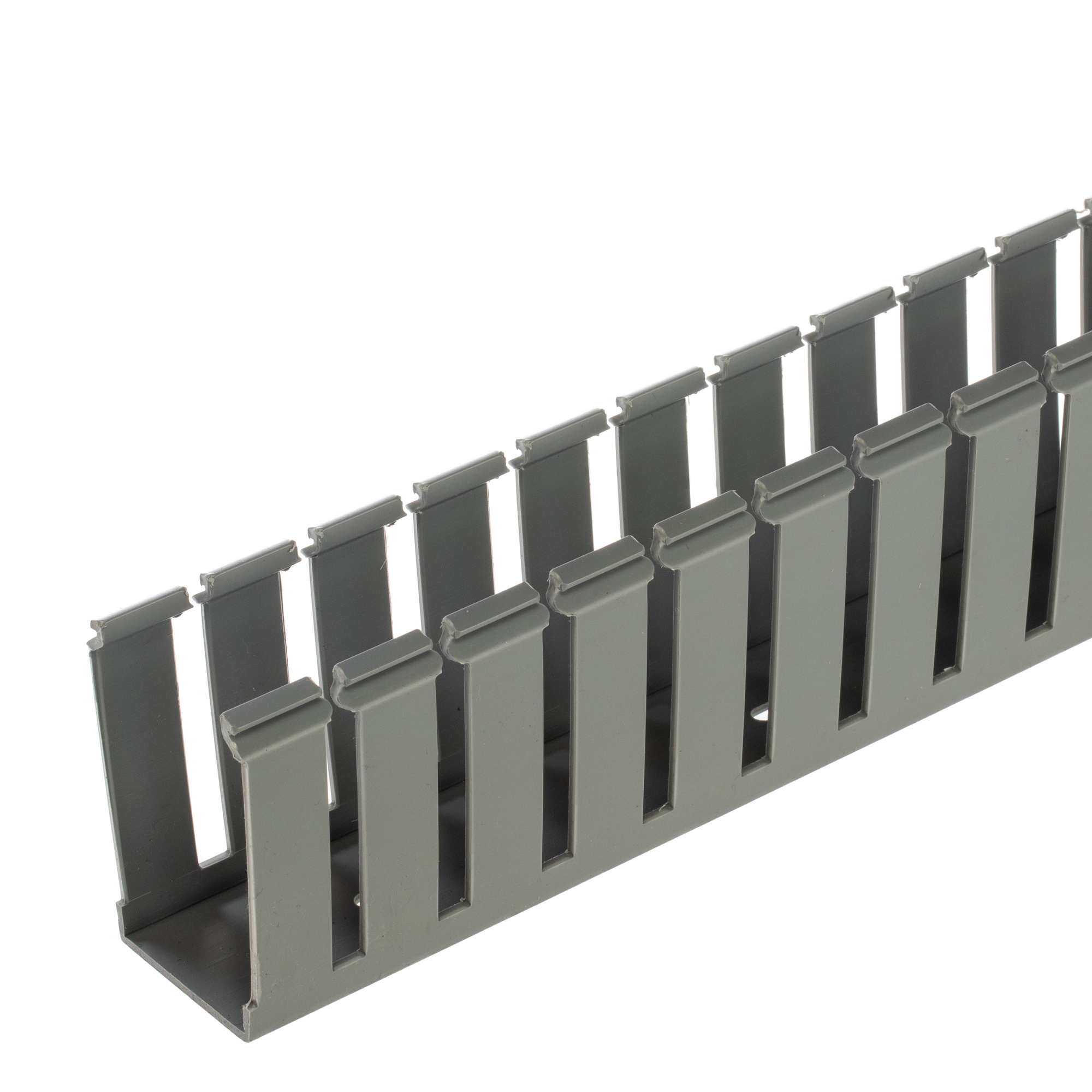 G2X4LG6 Panduct Type G Base Wiring Duct, 0.31 in Wide Slot Slot, 2-1/4 in W x 4.1 in D, PVC