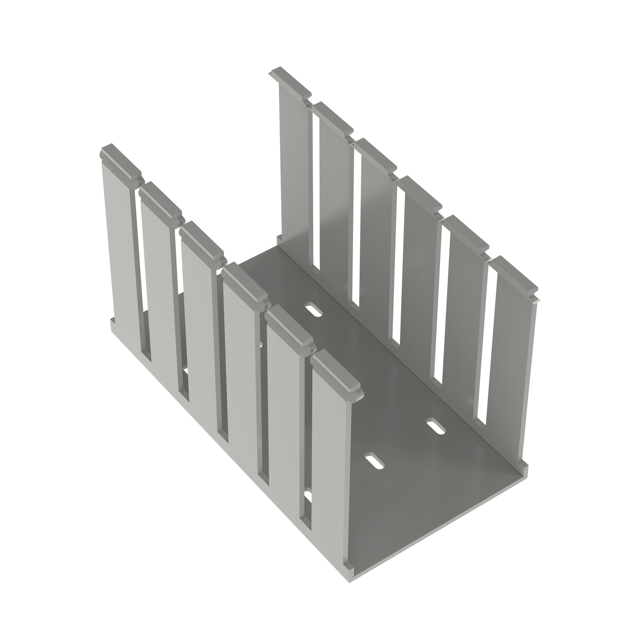 G4X5LG6 Panduct Type G Base Wiring Duct, 0.38 in Wide Slot Slot, 4-1/4 in W x 5.1 in D, PVC