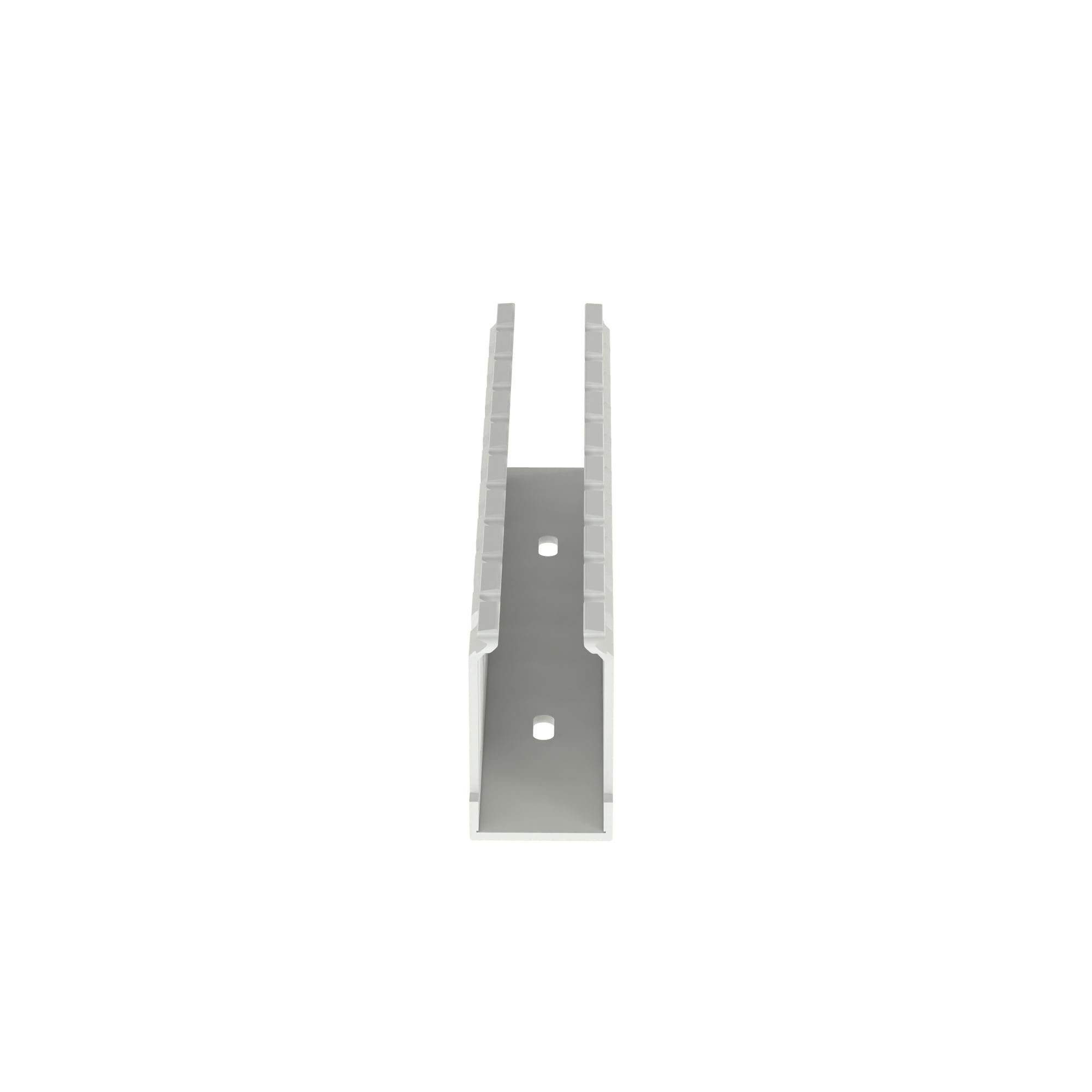 G1X2WH6 Panduct Type G Base Wiring Duct, 0.31 in Wide Slot Slot, 1-1/4 in W x 2.12 in D, PVC