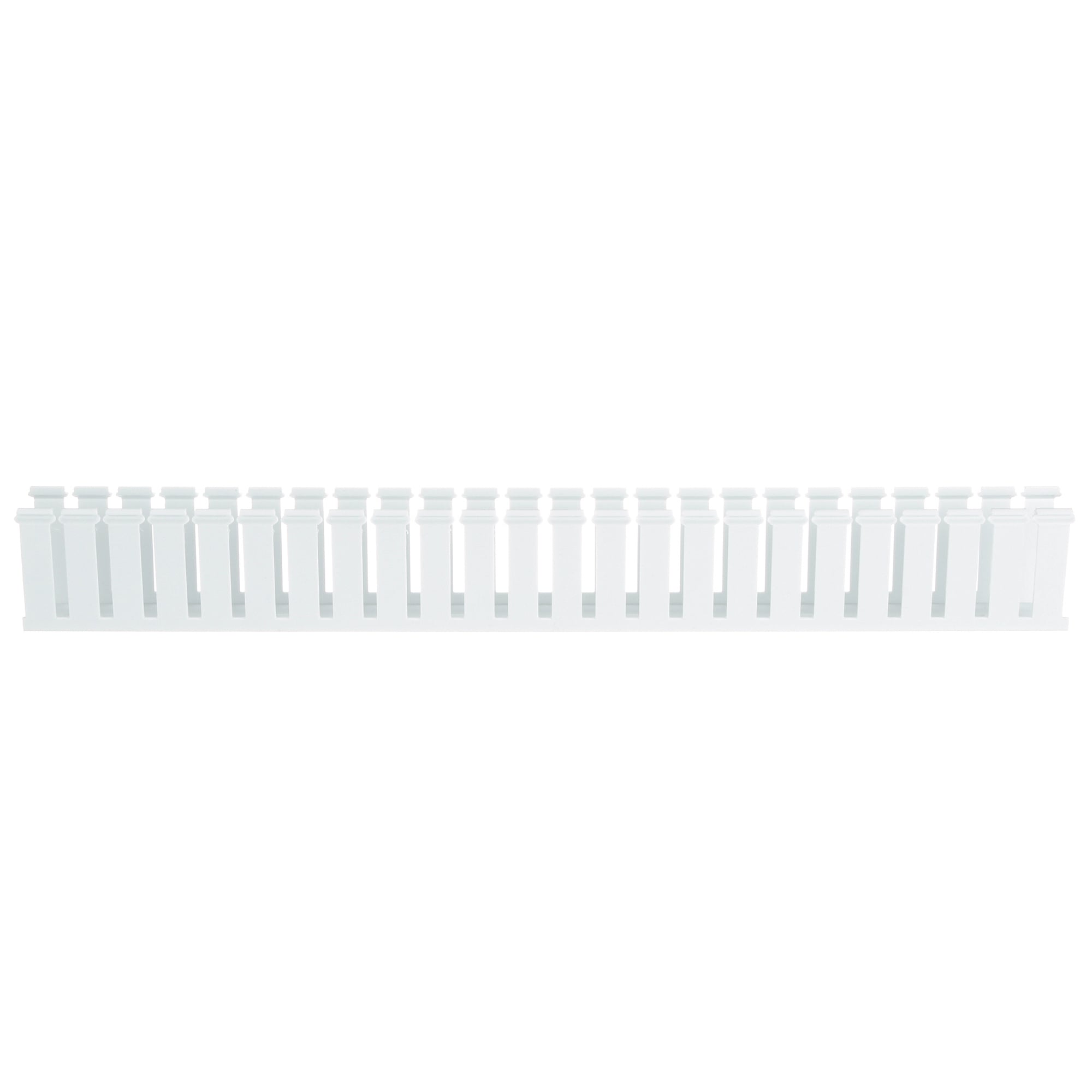 G1.5X3WH6 Panduct Type G Base Wiring Duct, 0.31 in Wide Slot Slot, 1-3/4 in W x 3.12 in D, PVC