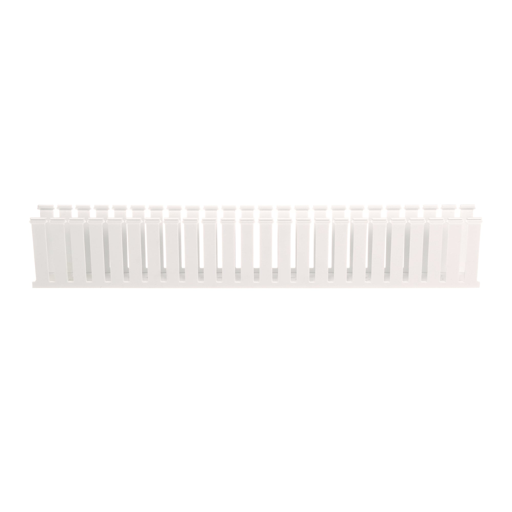 G2X4WH6 Panduct Type G Base Wiring Duct, 0.31 in Wide Slot Slot, 2-1/4 in W x 4.1 in D, PVC