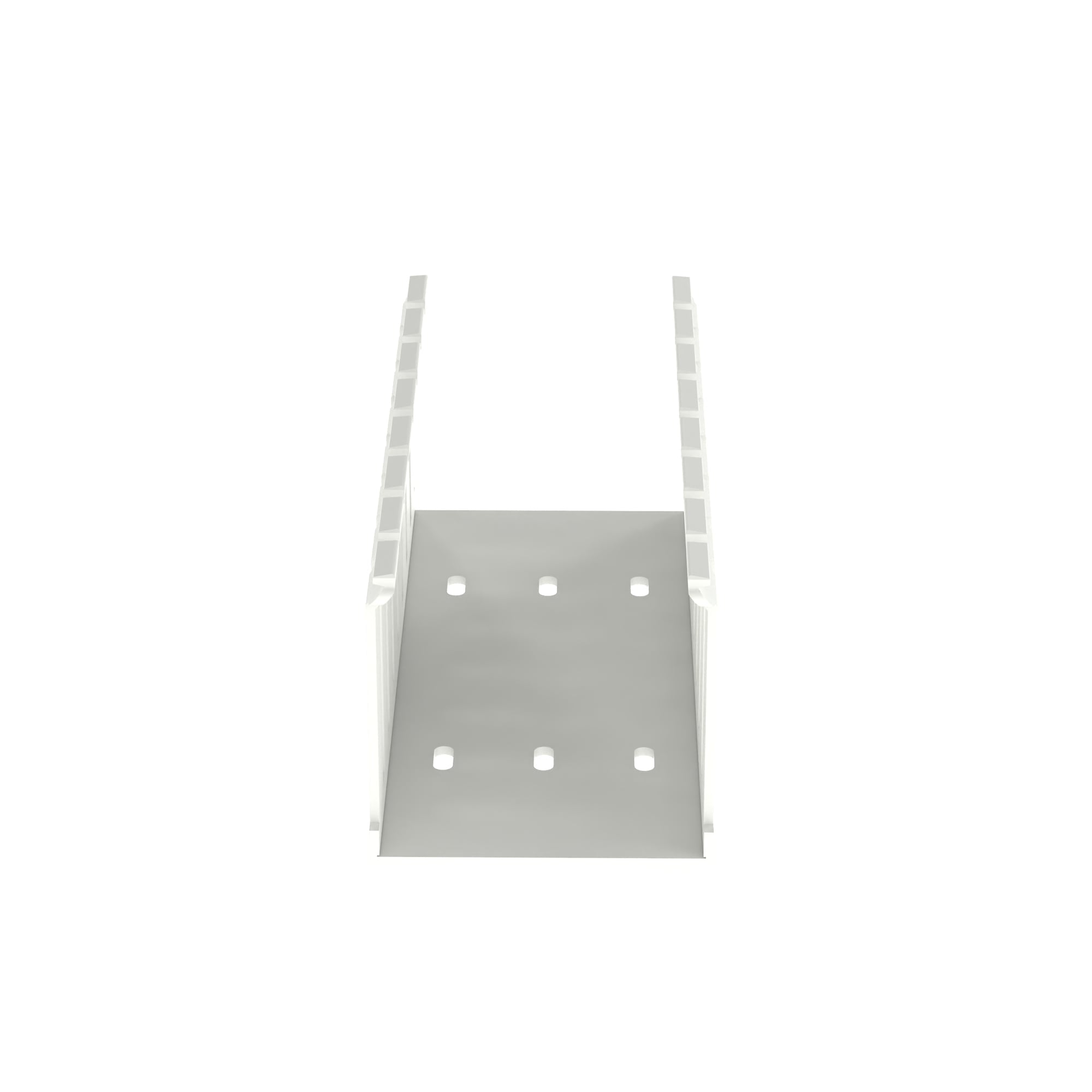 G3X3WH6 Panduct Type G Base Wiring Duct, 0.31 in Wide Slot Slot, 3-1/4 in W x 3.12 in D, PVC