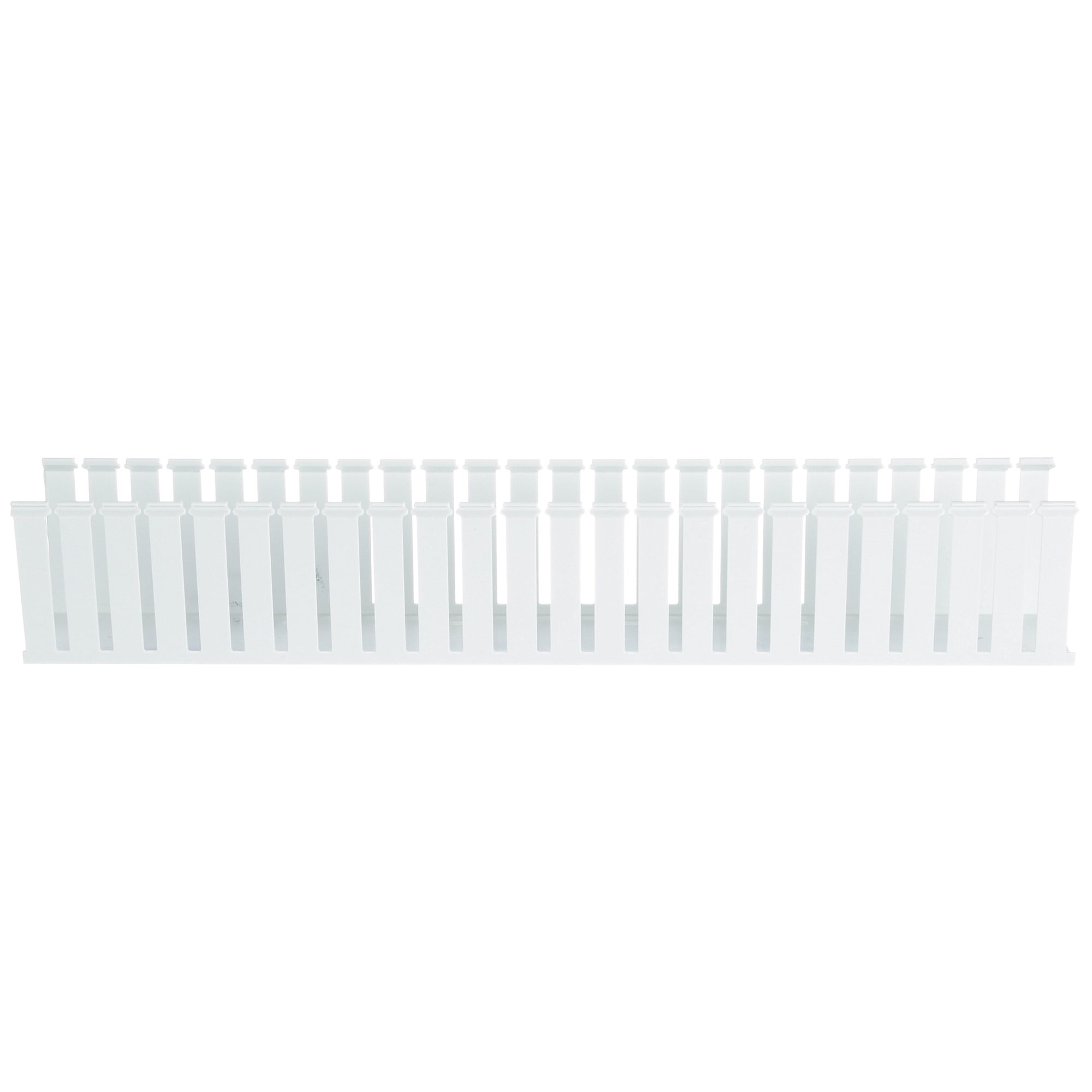 G3X4WH6 Panduct Type G Base Wiring Duct, 0.31 in Wide Slot Slot, 3-1/4 in W x 4.1 in D, PVC