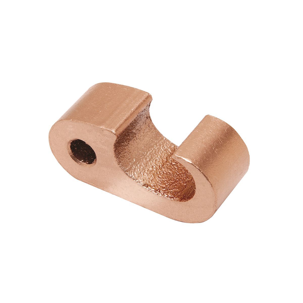 YGHP34C2 Type YGHP-C Mechanical Compression Ground Rod Connector, Figure 6 Shape, 4 to 2 kcmil Main/Run, 4 to 2 AWG Tap, Copper
