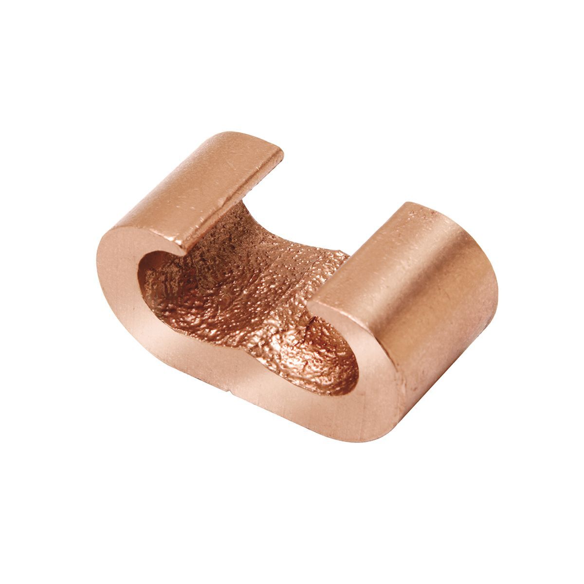 YGHC26C2 Type YGHC-C Compression C-Tap Connector, C Shape, 1 to 2/0 AWG Main/Run, 6 to 2 AWG Tap, Copper