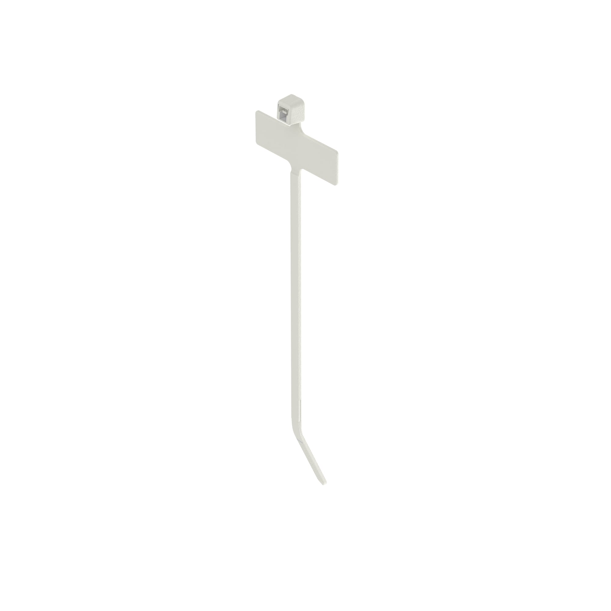 PLM2M-C Pan-Ty PLM Cross Section Miniature Wrap Marker Cable Tie, 8 in L x 0.1 in W x 0.04 in THK, Natural, Nylon 6.6