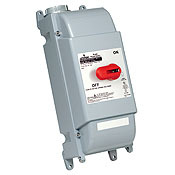 DS60-FAX Fused Watertight Disconnect Switch, 600 V AC, 60 A, 15 hp, 1NO 1 Form A Contact, 3 Poles