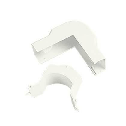 OCFX5EI-X Pan-Way Power Rated Outside Corner Fitting, For Use With LDPH5 and LDS5 Series One-Piece Multi-Channel Surface Raceway System, ABS/PVC
