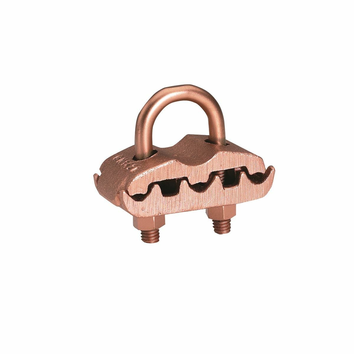 GK1429 Mechanical Grounding Connector, 7/8 to 1 in Rod, 2/0 AWG to 250 kcmil Conductor, Copper Alloy