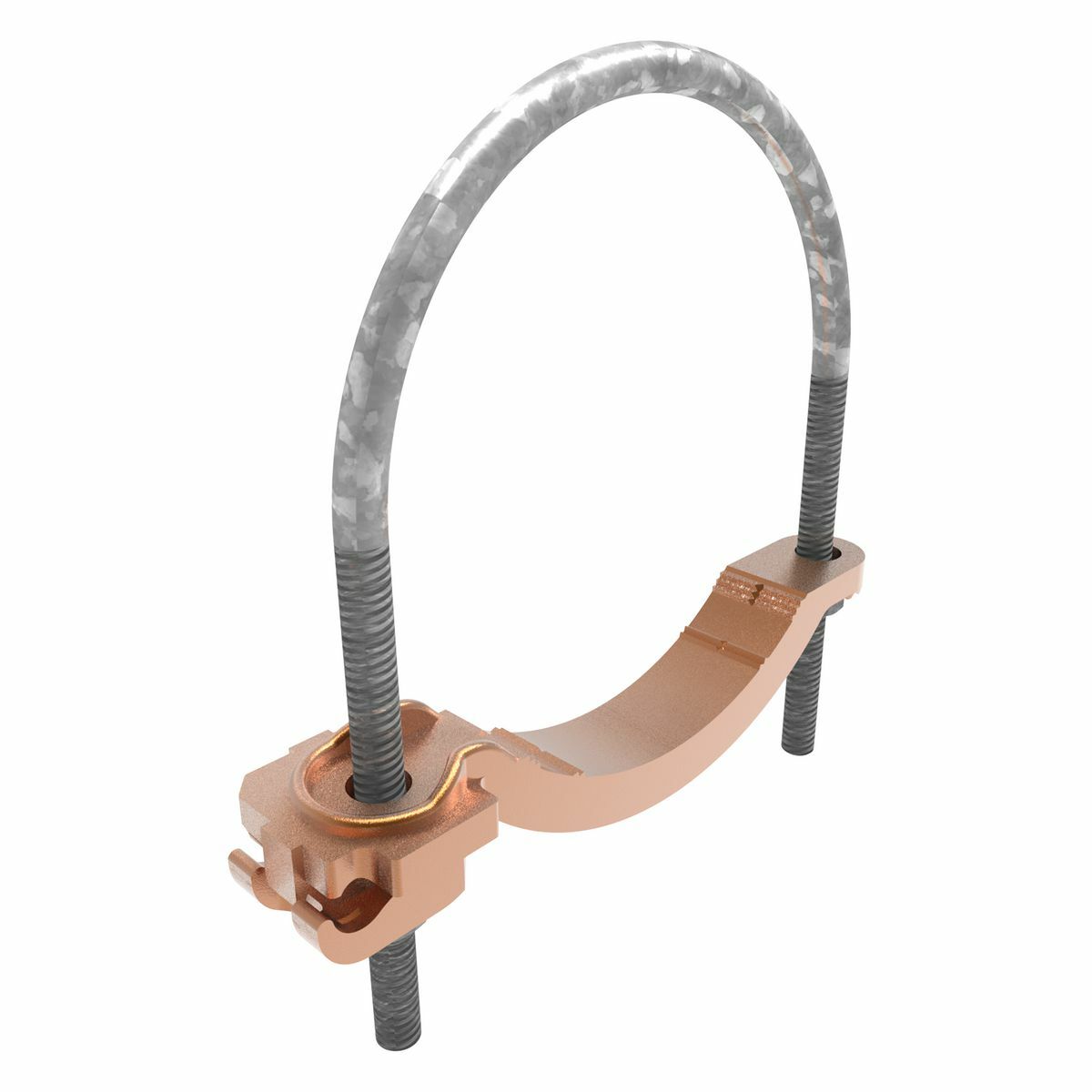 GAR3906 GAR3902 Mechanical Grounding Connector, 6 in Rod, 4 to 4/0 AWG Conductor, Copper