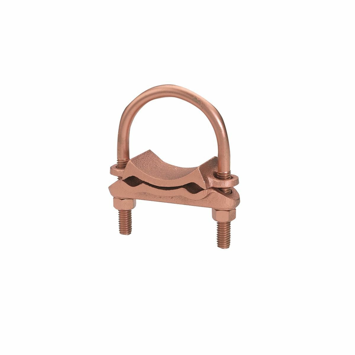 GD1726 Mechanical Grounding Connector, 1-5/8 to 1-7/8 in Rod, 4 to 2/0 AWG Conductor, Copper Alloy