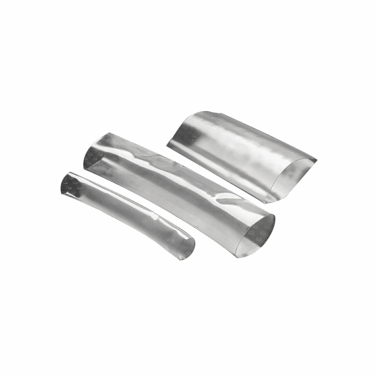 HSC34FR Type HSC-FR Flexible Fire Retardant Heat Shrink Tubing, 3/4 in ID Expanded, 0.38 in ID Recovered, 0.03 in THK Wall Recovered, 50 ft L, PVC, Clear