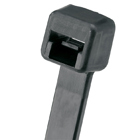 PLT2S-M300 Locking Cable Tie, Heat Stabilized, Nylon 6.6, Standard 7.4 Inches Long, Black