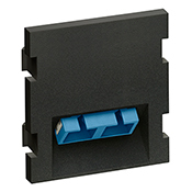 41292-2CE QuickPort 2-Unit High Duplex SC Angled Fiber Adapter MOS Insert, Snap-Fit Mount