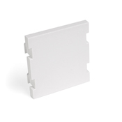 41292-2BW QuickPort MOS Insert, Snap-Fit Mount, White