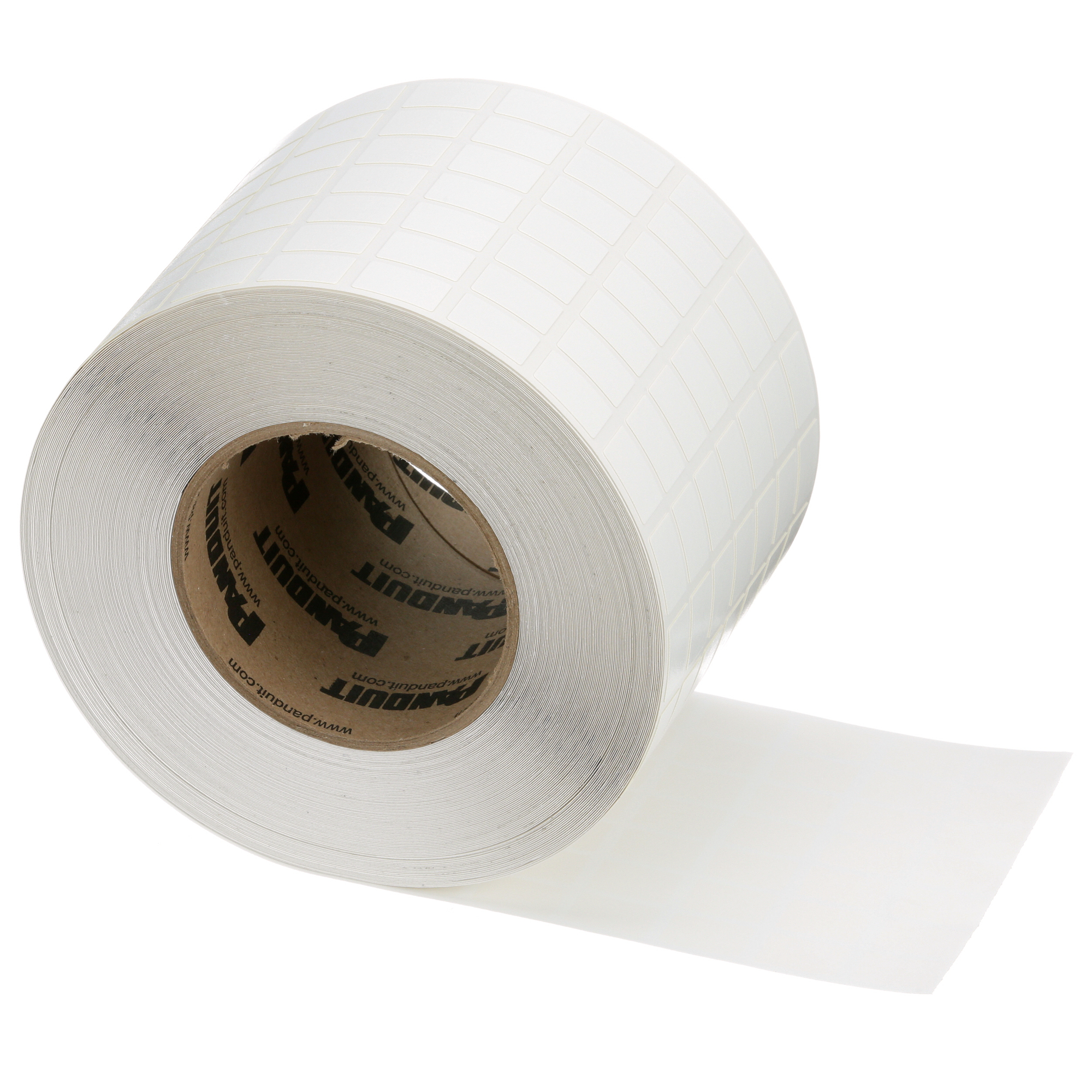N050X100CBT Non-Laminating Label, Vinyl Cloth, White, TT, 1"x0.5", PK10000