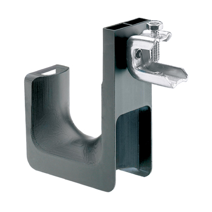 JP2SBC50-L20 J-Pro StrongHold J-Hook, 30 lb Load, Fastened Mount, Metal/Nylon 6.6