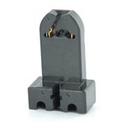 390-1 Turn-Type Standard Lampholder, 660 W Lamp, 600 V AC, G13 Lamp