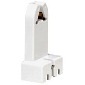 390-1W Pedestal Standard Lampholder, 660 W Lamp, 600 V AC, G13 Lamp