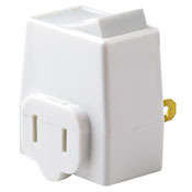 1469-I Non-Grounding Switch Tap, 125 V AC, 13 A