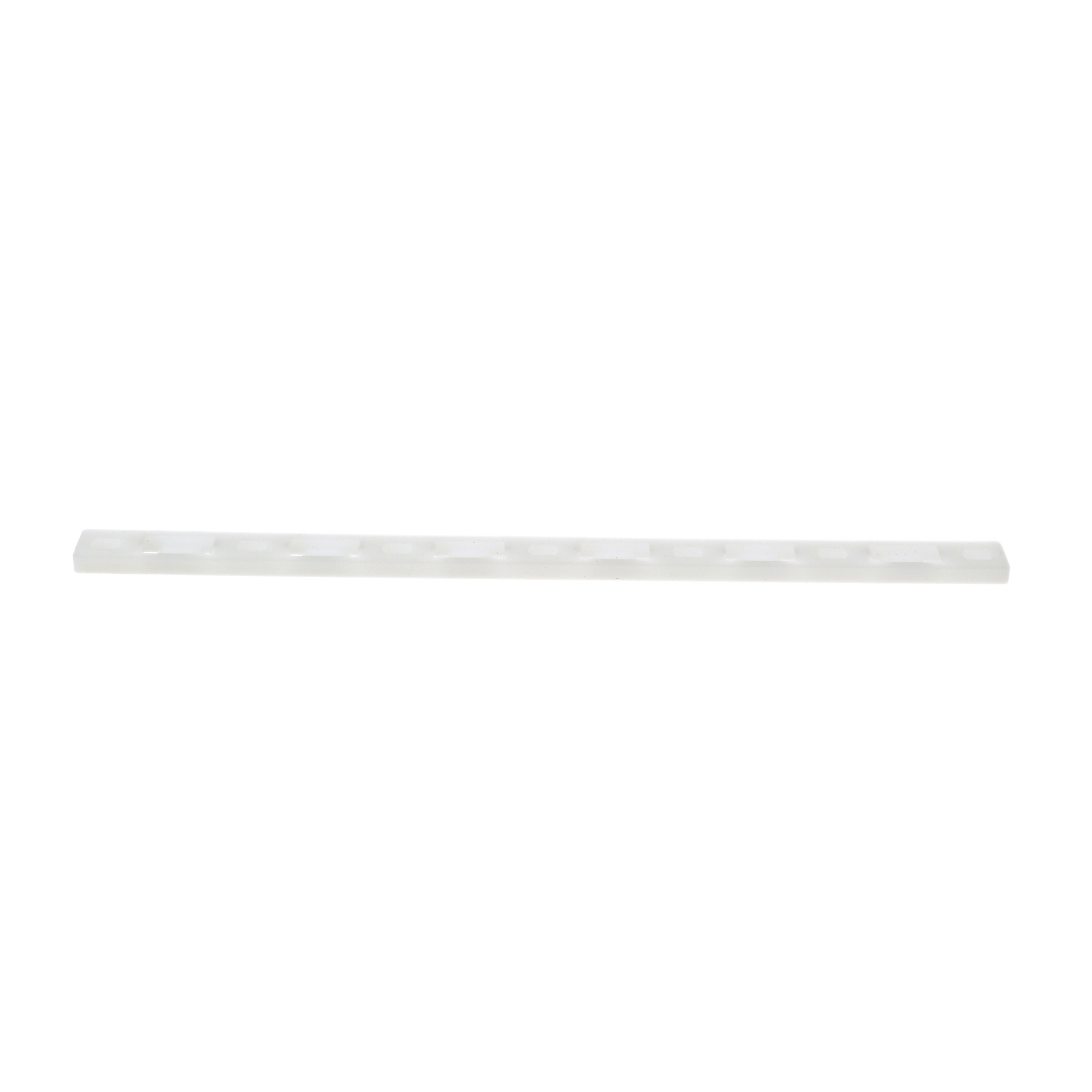 MTP6H-E10-C Heavy Cross Section Multiple Tie Plate, Threaded Mount, Nylon 6.6, Natural