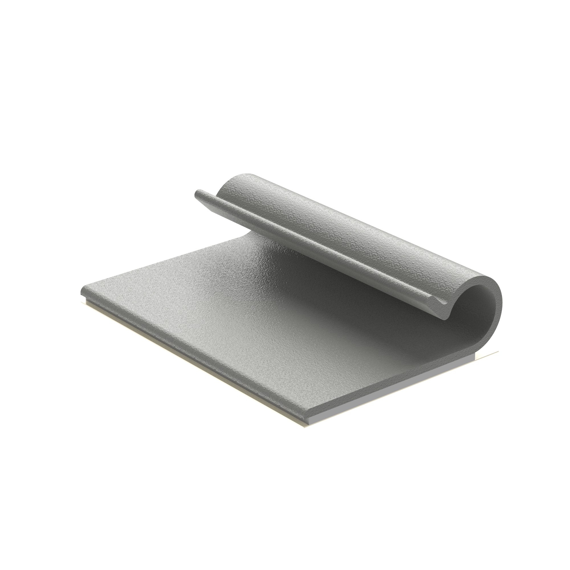 AJC31-A-C Adhesive Backed Wire Clip, 0.31 in Conduit, 0.9 lb Load, 0.31 in OD, PVC