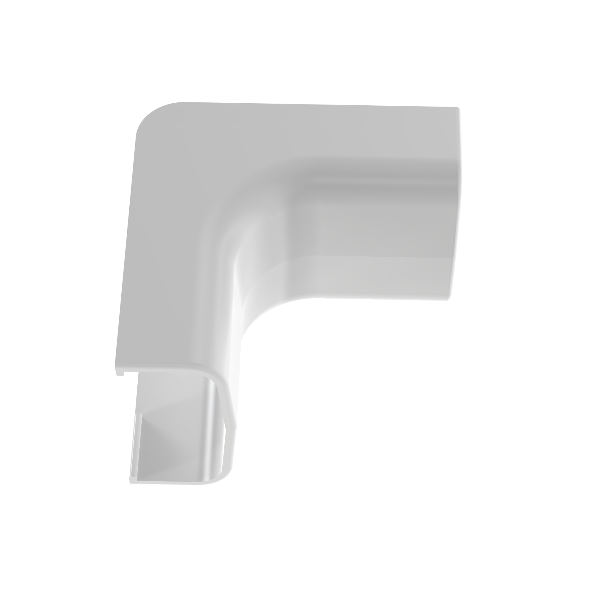 ICF5WH-E Pan-Way Low Voltage Inside Corner Fitting, For Use With LD5 Series Surface Raceway System, ABS
