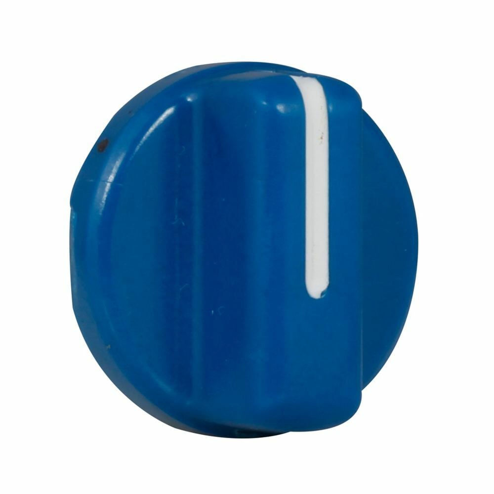 10250TKL Blank Heavy Duty Oiltight/Watertight Operator Knob, 30.5 mm, NEMA 1/2/3/3R/4/4X/12/13/IP65 NEMA Rating, Round Shape, Plastic