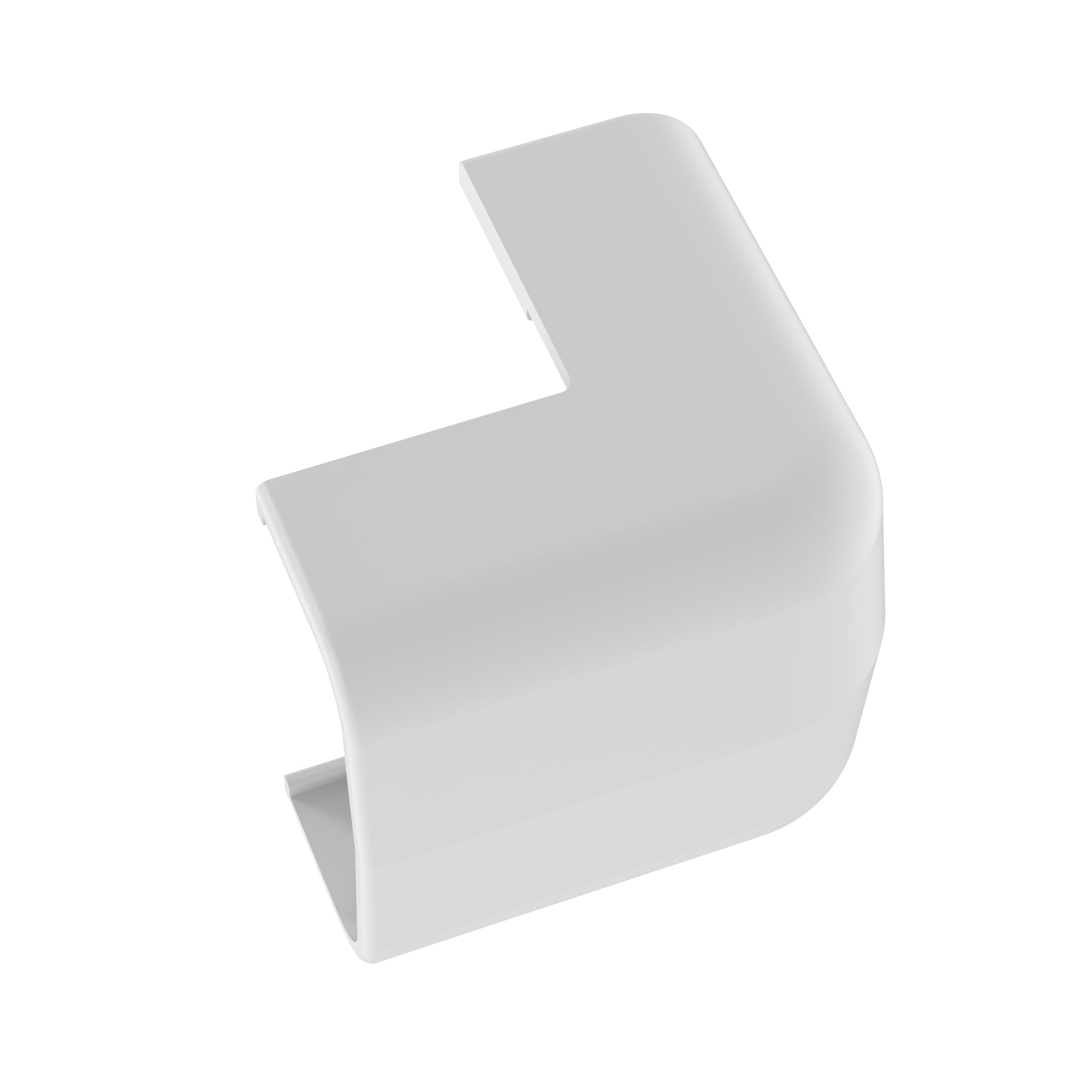 Surface Raceway, LD5 Low Voltage Outside Corner Fitting, White