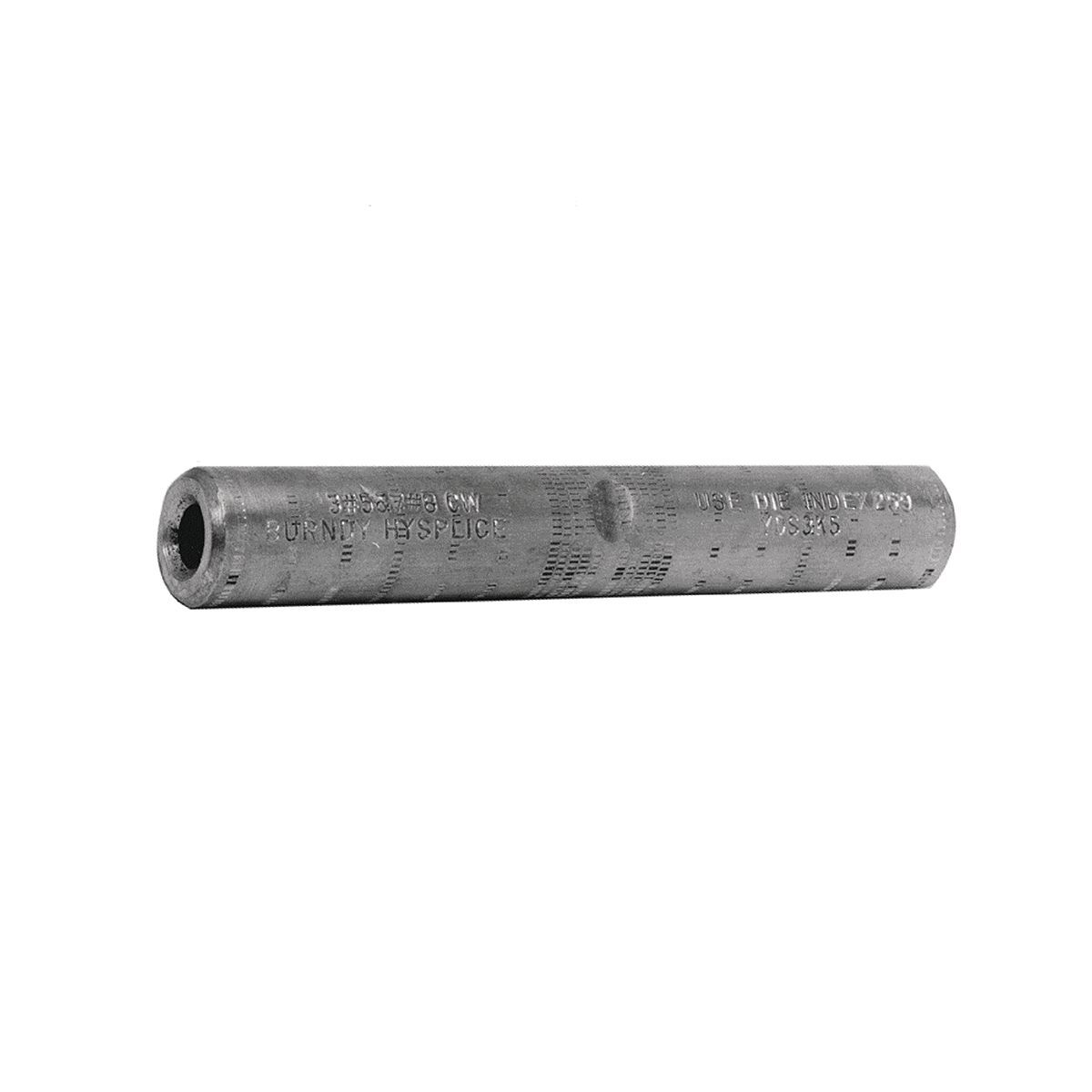 YDS26 Full Tension Compression Sleeve, 2/0 AWG Stranded Copper Conductor, Die Code: 166, Copper