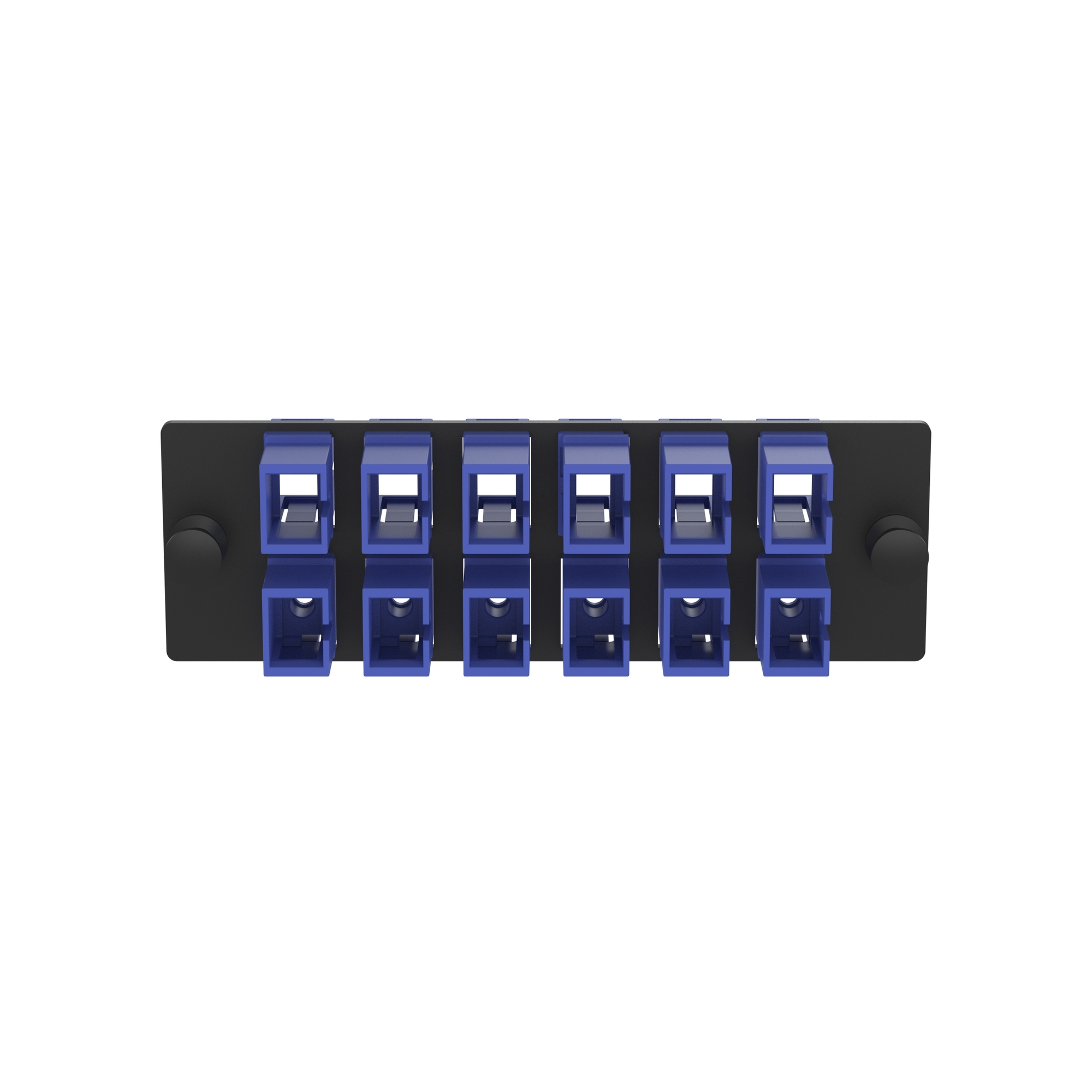 FAP12WBUSCZ OptiCom Fiber Optic Adapter Panel, (12) OS1/OS2 Single-Mode Fiber