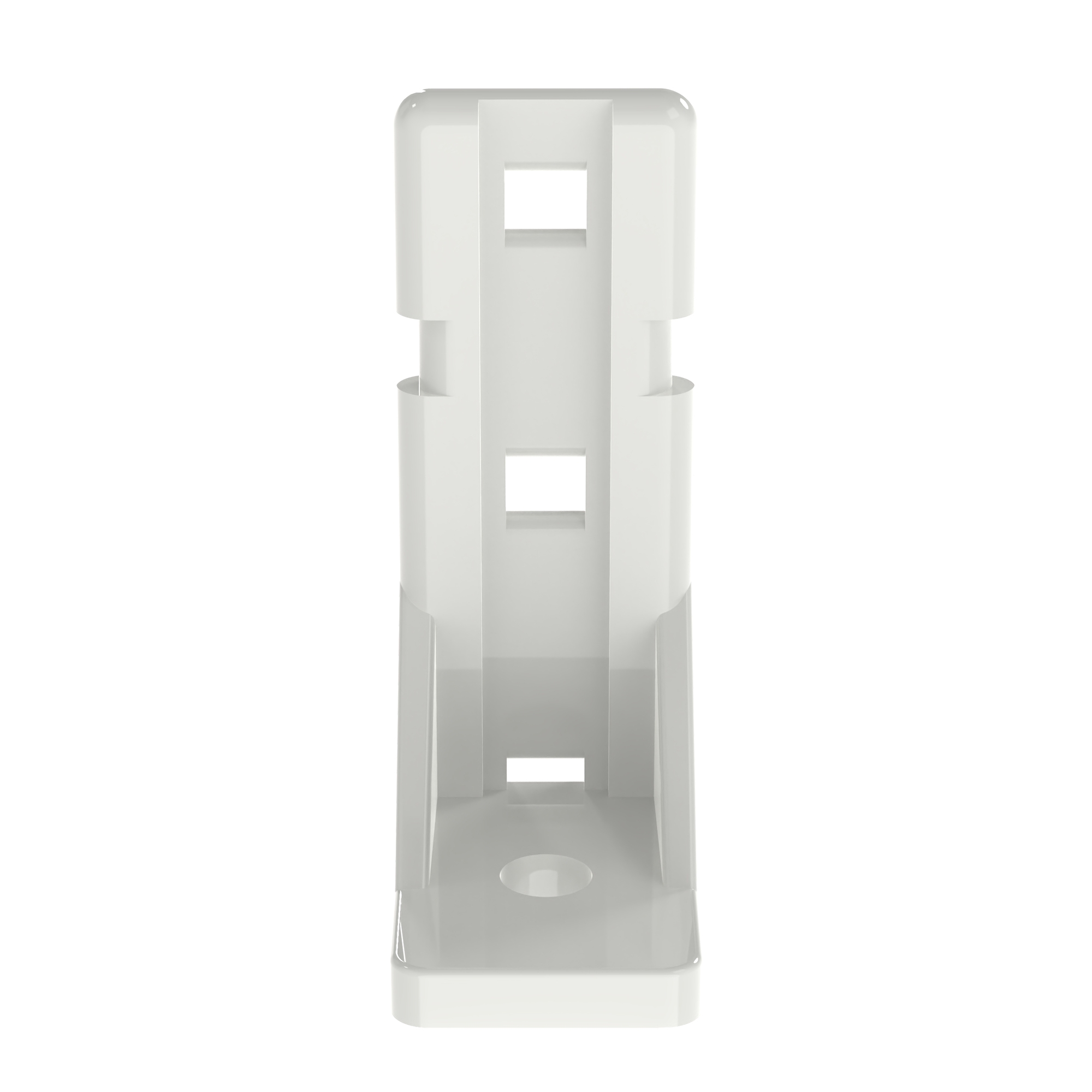 PP1S-S10-C Pan-Post Cable Tie Mount, Threaded Mount, 0.188 in W Tie, Nylon 6.6/Polyamide, Natural