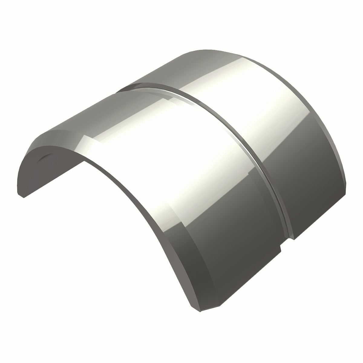 PU998 Style U Circular Non-Butting Twin Crimping Die, 250 kcmil, Stainless Steel