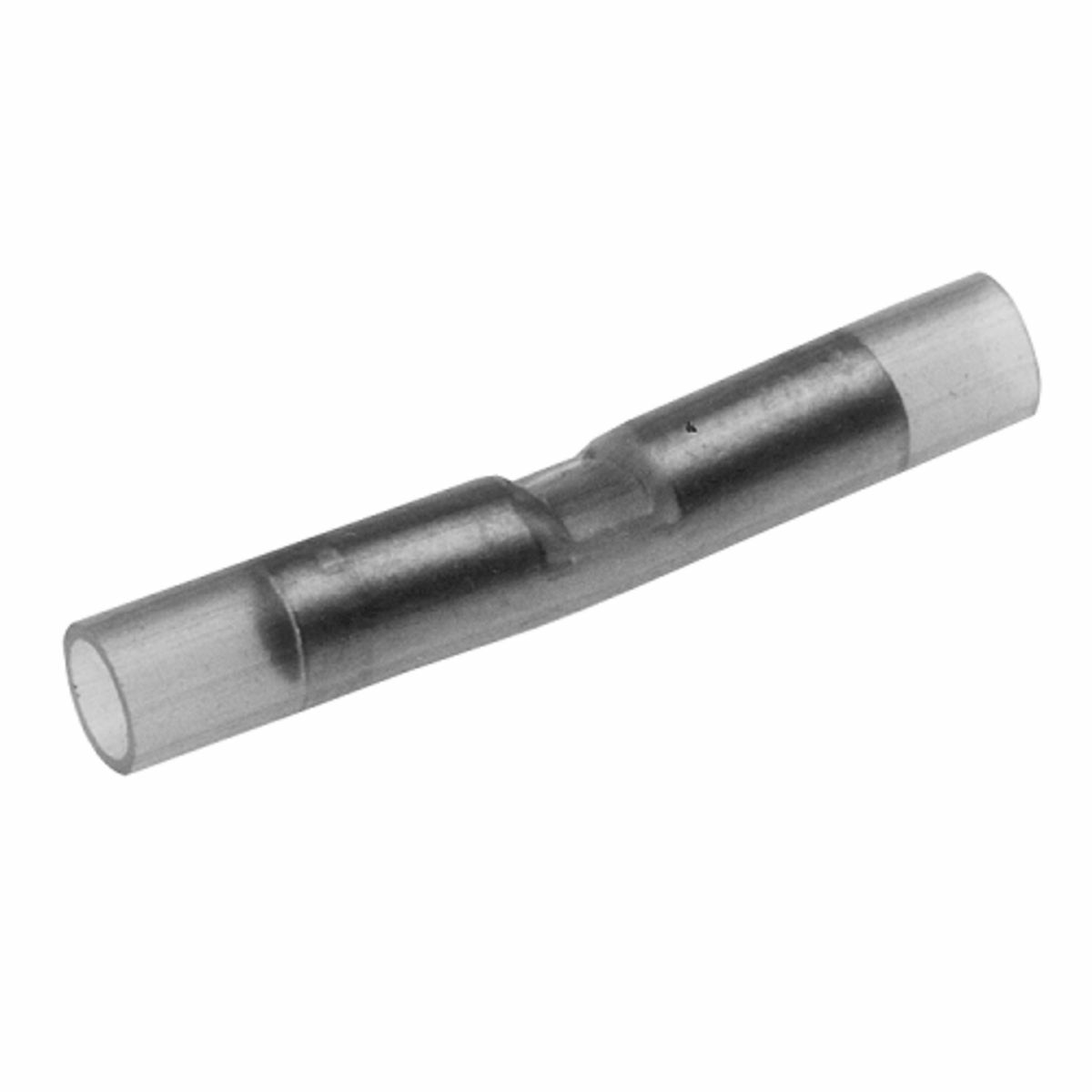 SP16 Splice Connector, 22 to 16 AWG Conductor, 1 in L, Seamless Barrel, Copper, Red