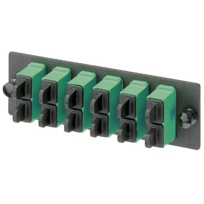 FAP w/2 SC APC Dupl Adapters (AG) Zircon