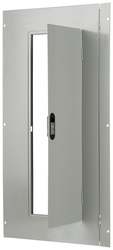 S32B Fas-Latch Type 1 Standard Panelboard Front, 32 in L x 20 in W, For Use With 250 A (S1) Sentron Convertible Main Lug/Main Breaker Panelboard, 16 ga Steel, Surface Mount